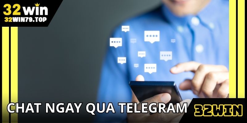Chat ngay với nhân viên chăm sóc khách hàng qua telegram nhà cái
