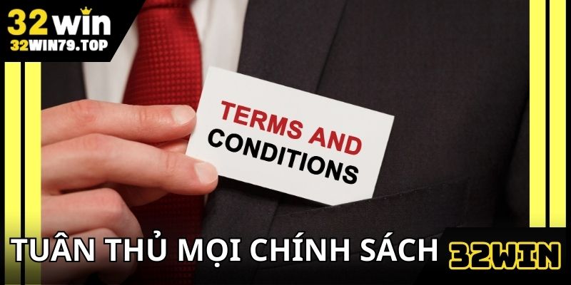 Hội viên cần cam kết tuân thủ mọi chính sách trong điều khoản và điều kiện